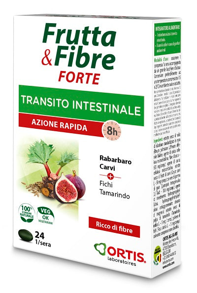 Frutta & fibre forte 24 compresse