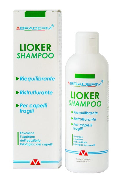 Lioker shampoo 200 ml braderm