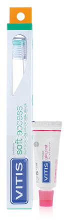 Vitis spazzolino soft access + dentifricio gingival 15 ml