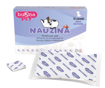 Nauzina cerotto diffusore cani gatti 12 pezzi