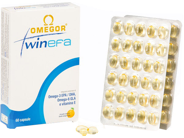 Omegor twinefa 60 capsule new