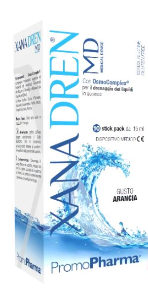 Xanadren md arancia 10 stick pack x 15 ml