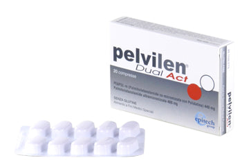 Pelvilen dual act 20 compresse