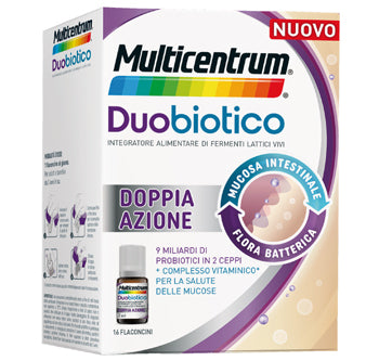 Multicentrum flora intestinale boost probiotici 16 flaconcini