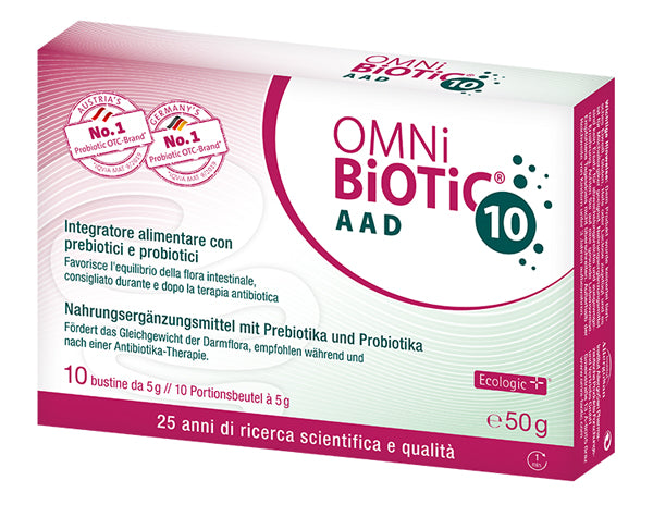 Omni biotic 10 aad 10 bustine da 5 g