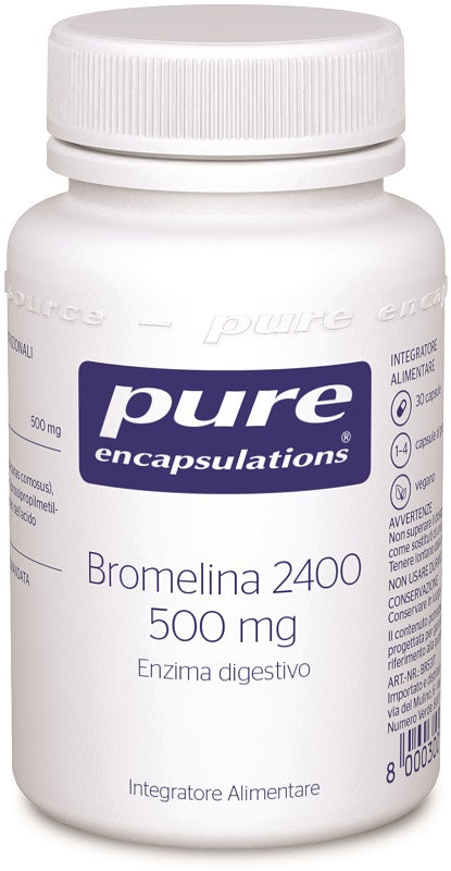 Pure encapsulations bromelina 30 capsule