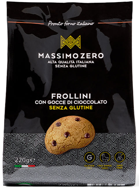 Massimo zero frollini gocce cioccolato 220 g