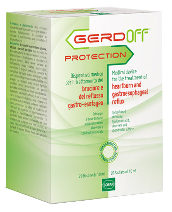 Gerdoff protection sciroppo 20 buste 10 ml