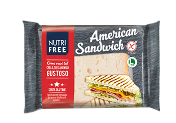 Nutrifree american sandwich 60 g x 4 pezzi