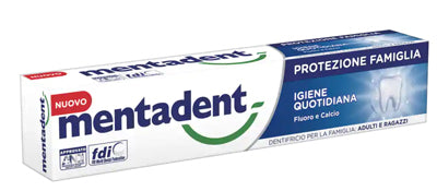 Mentadent protezione famiglia igiene quotidiana 75 ml