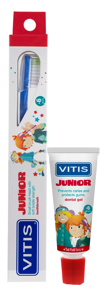 Vitis junior spazzolino + gel 15 ml