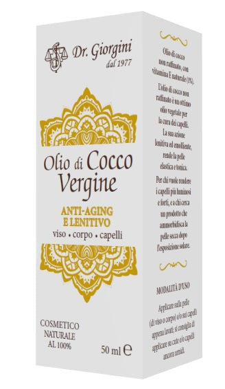 Olio di cocco vergine 50 ml