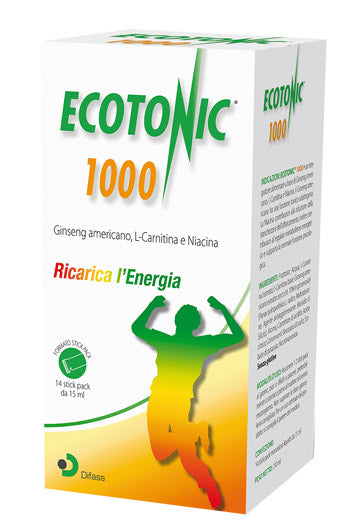 Ecotonic 1000 14 stick pack 15 ml