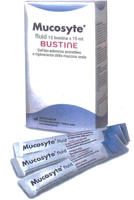 Mucosyte fluid soluzione concentrata 12 bustine 15 ml