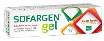 Medicazione in gel sofargen tubo 25 g