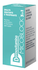Dermovitamina micoblock 3 in 1 smalto idratante e traspirante turchese 5 ml