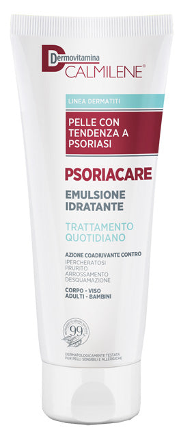 Dermovitamina calmilene psoriacare emulsione idratante trattamento quotidiano per pelle con tendenza a psoriasi 400 ml