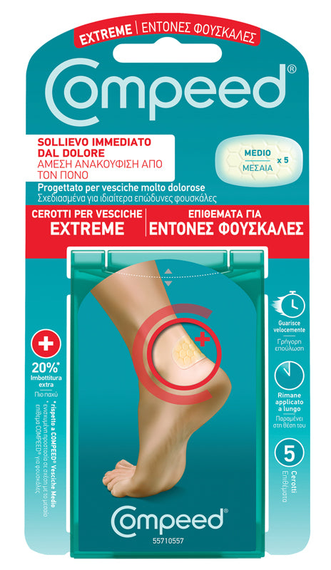 Compeed cerotti per vesciche extreme 5 pezzi