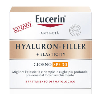 Eucerin hyaluron-filler + elasticity crema giorno spf30 50 ml