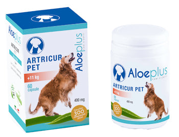 Aloeplus artricur pet cani +11 kg 27 g 60 capsule