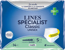 Pannolone a mutanda lines specialist classic pants super s 14 pezzi