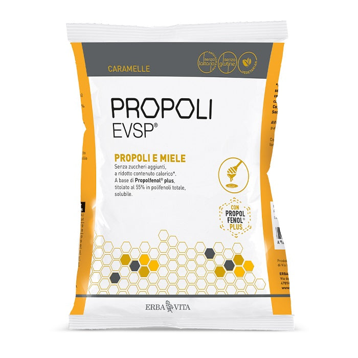 Propoli evsp caramelle propoli miele 65 g