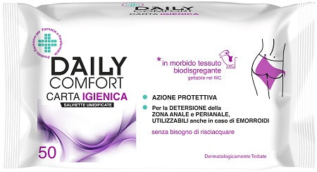 Daily comfort carta igienica 50 pezzi