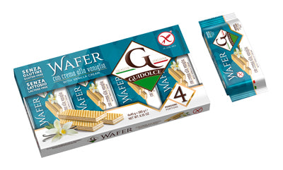 Wafer con crema alla vaniglia 4 porzioni x 45 g