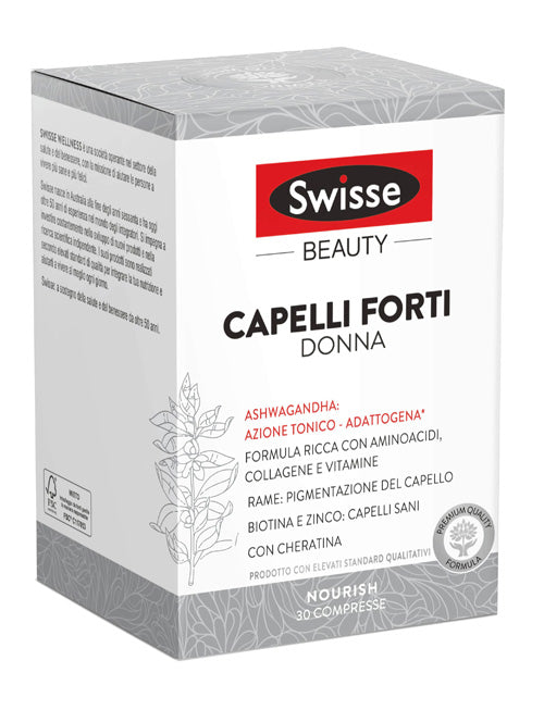 Swisse capelli forti donna 30 compresse