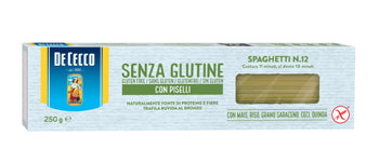 De cecco spaghetti n12 con piselli 250 g