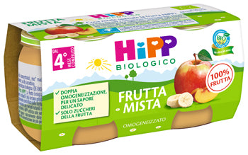 Hipp bio omogeneizzato frutta mista 2x80 g