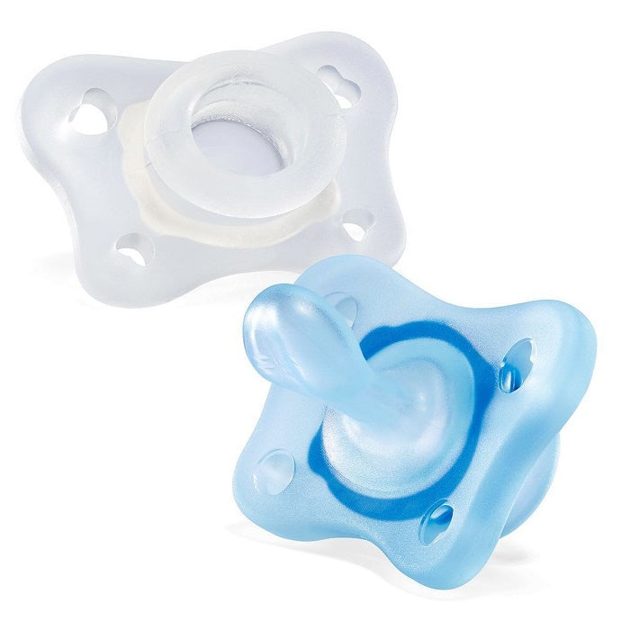 Chicco gommottino boy silicone 0-2 mesi 2 pezzi ita c