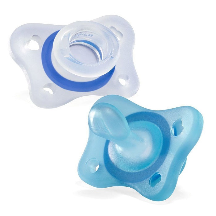 Chicco gommottino boy silicone 2-6 mesi 2 pezzi ita c