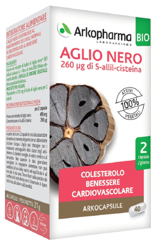 Arkocapsule aglio nero bio 40 capsule