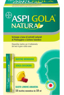 Aspi gola natura 16 bustine monodose da 10 ml