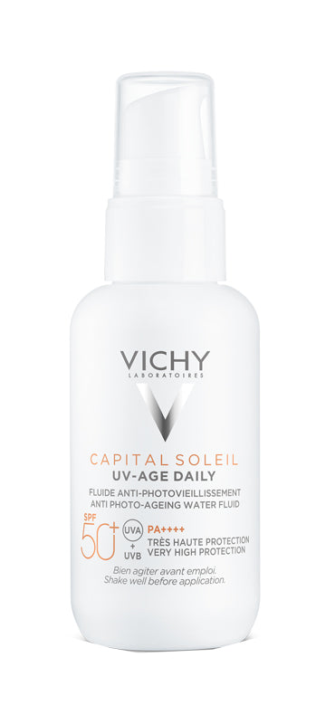 Capital soleil uv-age fluido anti-fotoinvecchiamento spf50+ 40 ml