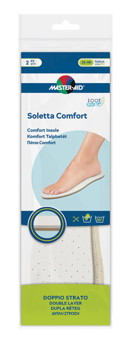 Master-aid footcare soletta comfort ritagliabile 2 pezzi i1