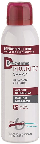 Dermovitamina prurito spray azione intensiva rapido sollievo 100 ml