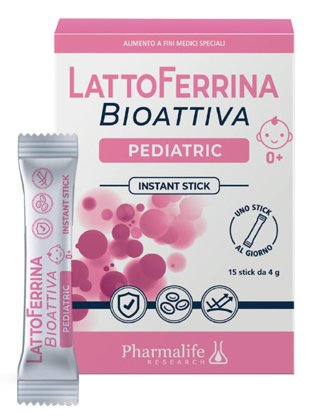 Lattoferrina bioattiva pediatric 15 stick 4 g