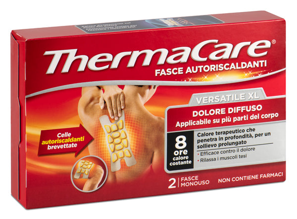 Fascia autoriscaldante versatile thermacare xl 2 pezzi