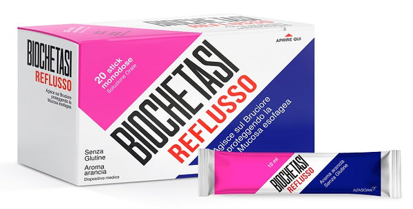 Biochetasi reflusso 20 stick aroma arancia