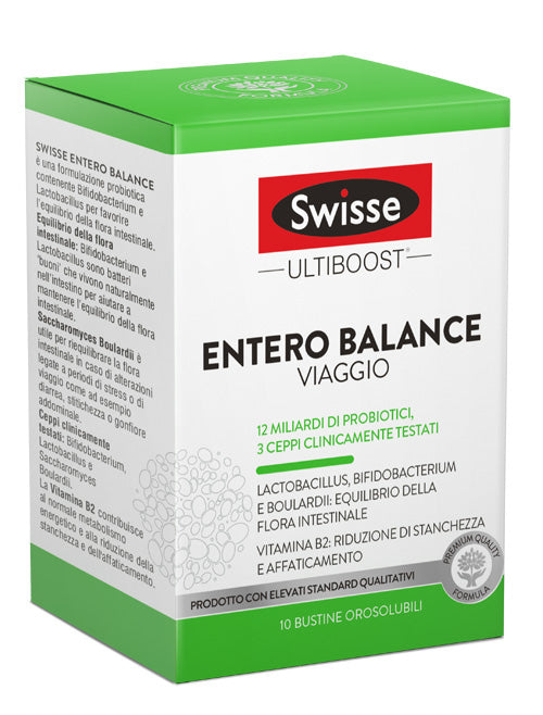 Swisse entero balance viaggio 10 bustine