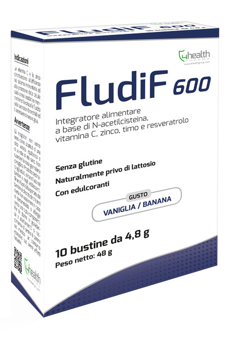 Fludif 600 vaniglia/banana 10 bustine