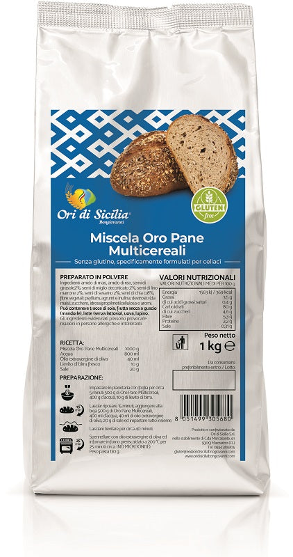 Ori di sicilia mix oro pane multicereali 1 kg