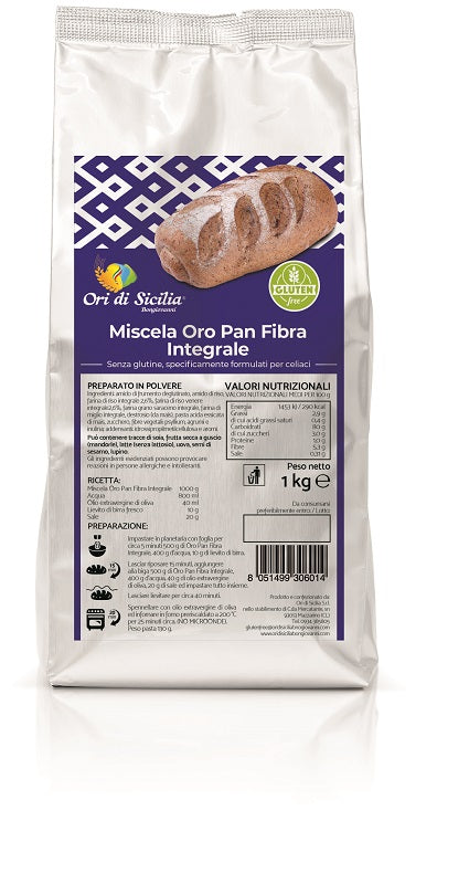 Ori di sicilia mix oro pan fibra integrale 1 kg