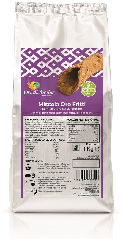 Ori di sicilia mix oro fritti 1 kg