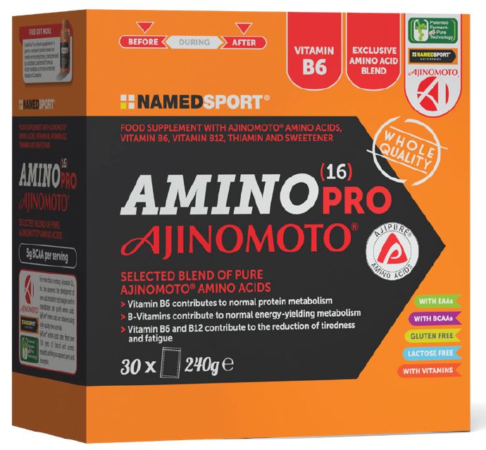 Amino 16 pro ajinomoto 30 bustine