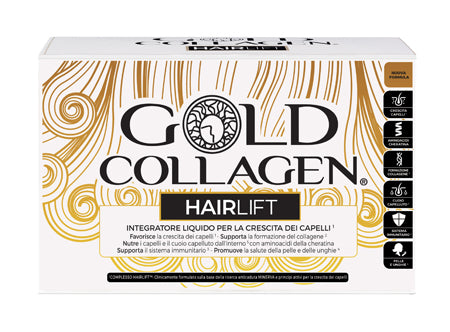 Gold collagen hairlift 10 flaconcini da 50 ml