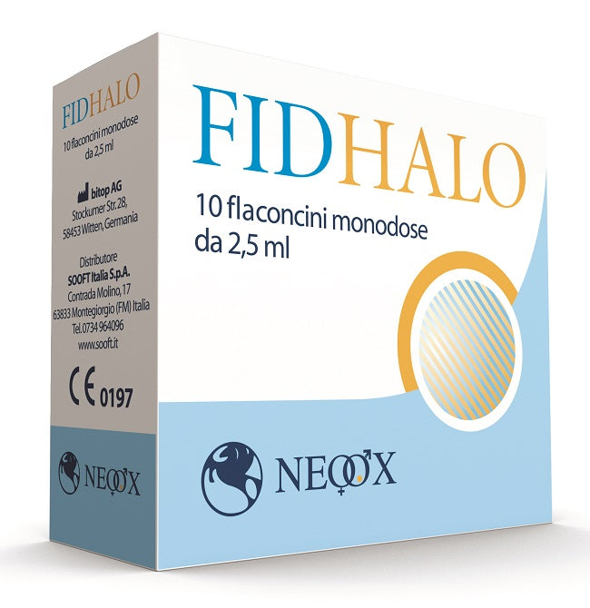 Fidhalo 10 flaconcini monodose da 2,5 ml