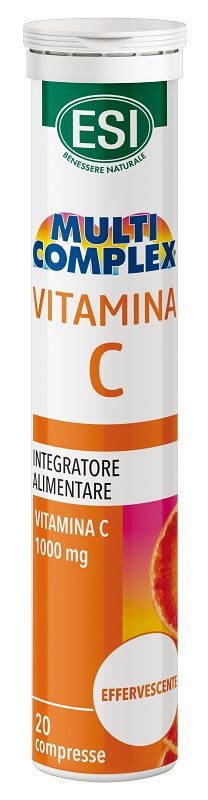 Esi multicomplex vitamina c 20 compresse effervescenti